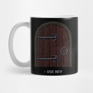 Dungeon Door Use Key Mug